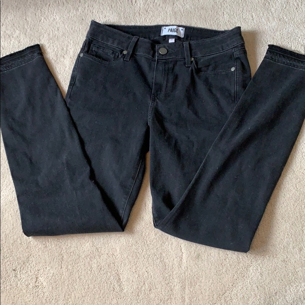 Black Paige skinny jeans